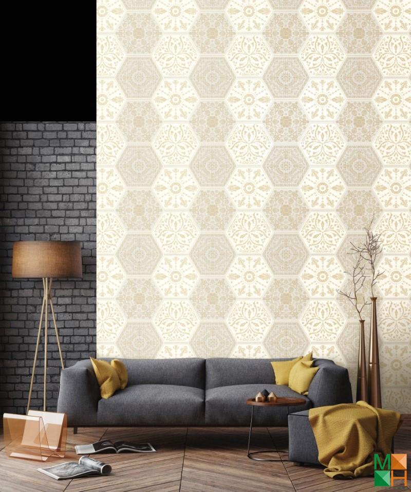 Giấy dán tường Hàn Quốc hiện đại tại Mỹ Đức, Hà Nội 83047-1