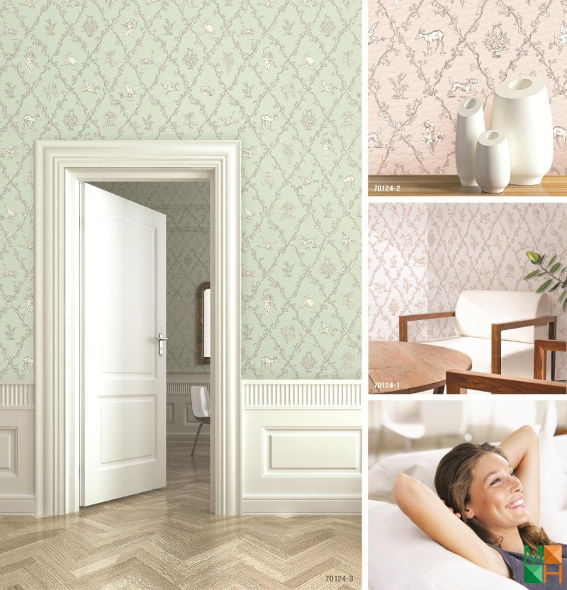 Cơ sở cung cấp giấy dán tường nhập khẩu chất lượng cao