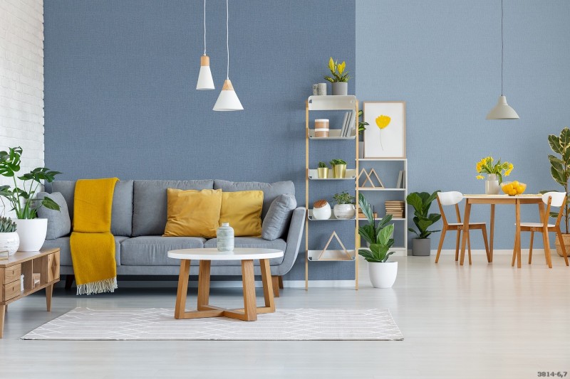 Giấy dán tường phòng khách nhỏ tại hải phòng