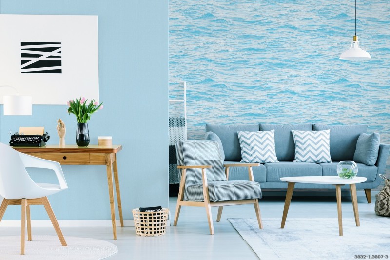 Giấy dán tường phòng khách nhỏ tại hải phòng